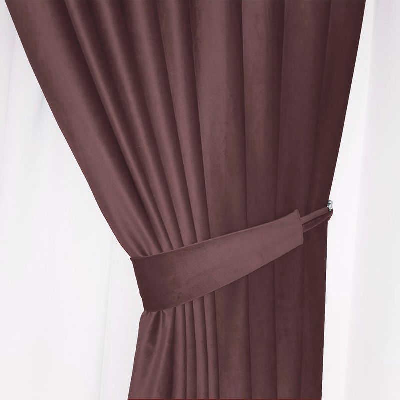 Casa si Gradina - Textile si covoare - Perdele si draperii - Draperii - Draperie din catifea cu inele argintii, Madison, 200x220 cm, densitate 700 g/ml, Regal purple, 1 buc - Infinity.ro