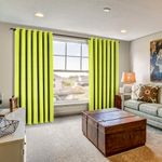 Casa si Gradina - Textile si covoare - Perdele si draperii - Draperii - Set draperii din catifea cu inele crom, Madison, 200x220 cm, densitate 700 g/ml, Lime, 2 buc - Infinity.ro