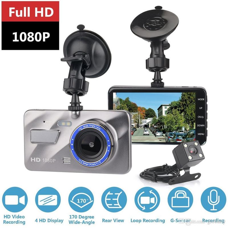 Auto si Moto - Electronice auto - Camere auto si DVR - Camera auto DVR Black Box Full HD Touch Screen 1080 - Infinity.ro