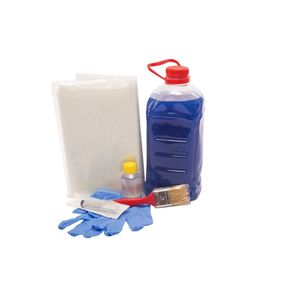Fibra de sticla rasina MEDIUM KIT pentru reparatii piscine , ambarcatiuni , tuning auto