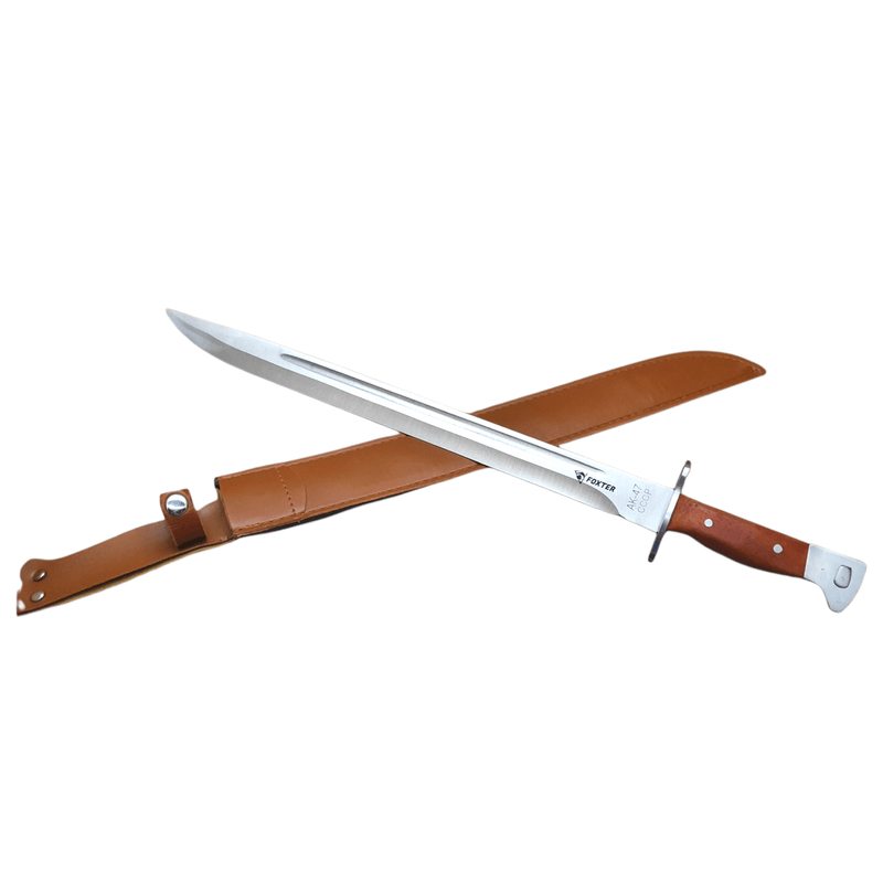Casa si Gradina - Bucatarie si vesela - Vesela si tacamuri - Cutite si seturi de cutite - Cutit tactic militar, baioneta Foxter AK-47, 35 cm, teaca - Infinity.ro