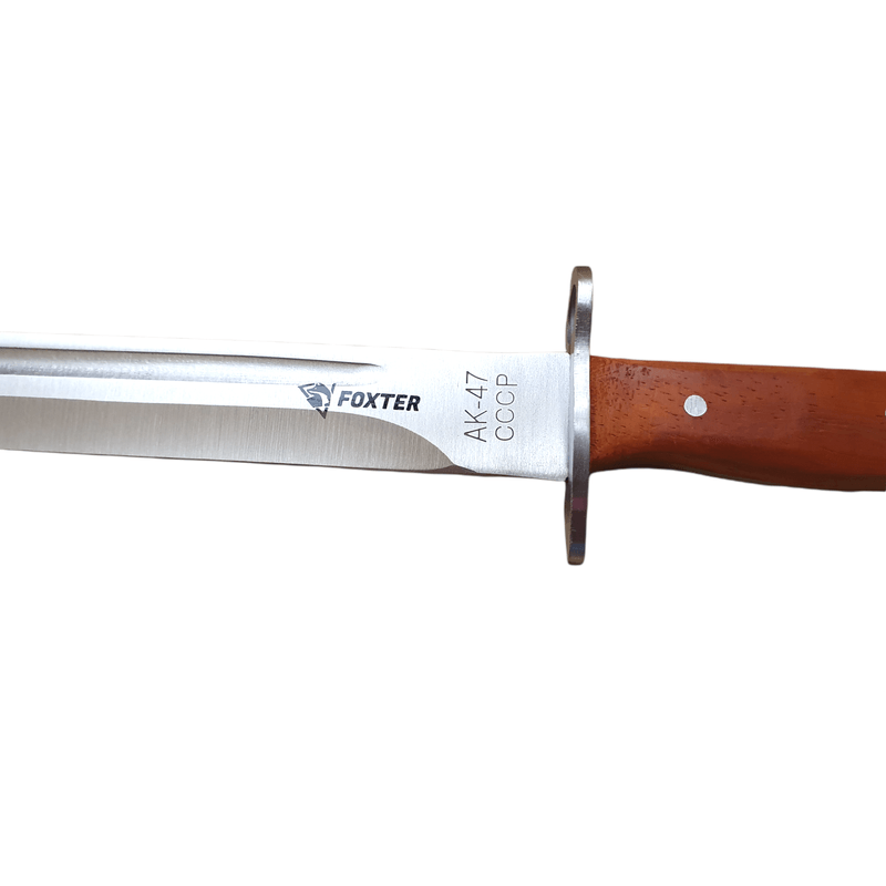 Casa si Gradina - Bucatarie si vesela - Vesela si tacamuri - Cutite si seturi de cutite - Cutit tactic militar, baioneta Foxter AK-47, 35 cm, teaca - Infinity.ro
