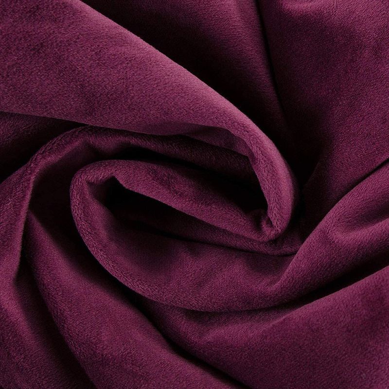 Casa si Gradina - Textile si covoare - Perdele si draperii - Draperii - Set draperii din catifea cu inele albe, Madison, 200x210 cm, densitate 700 g/ml, Mulberry, 2 buc - Infinity.ro