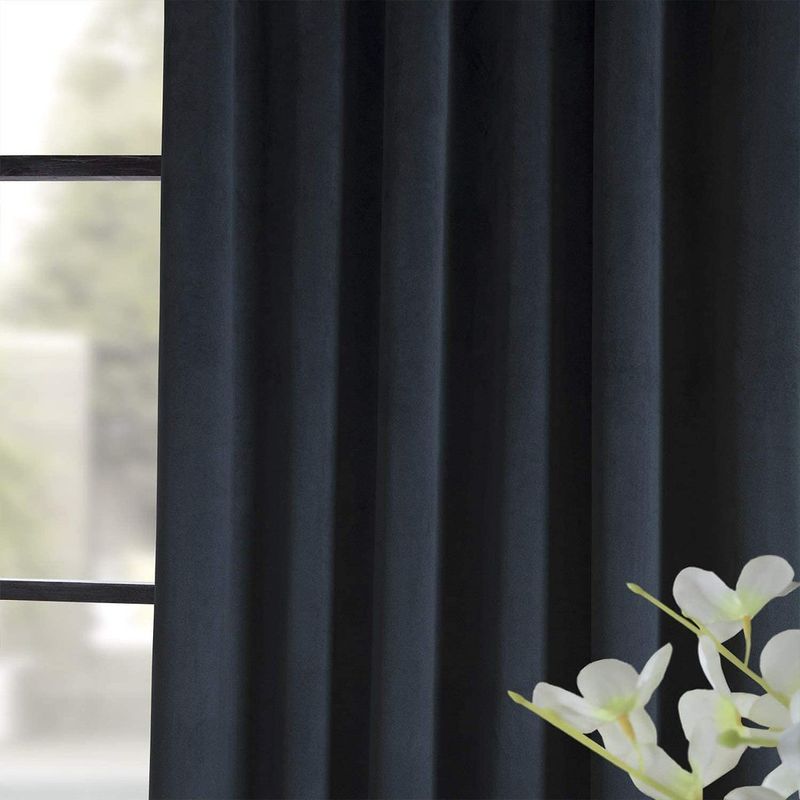 Casa si Gradina - Textile si covoare - Perdele si draperii - Draperii - Draperie din catifea cu inele albe, Madison, 150x225 cm, densitate 700 g/ml, Aegean, 1 buc - Infinity.ro