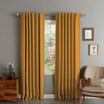 Casa si Gradina - Textile si covoare - Perdele si draperii - Draperii - Set draperii din catifea cu rejansa transparenta cu ate pentru galerie, Madison, 250x250 cm, densitate 700 g/ml, Medalion, 2 buc - Infinity.ro