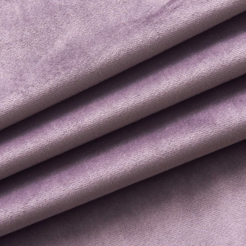 Casa si Gradina/Textile si covoare/Perdele si draperii/Draperii - Set draperii din catifea cu inele argintii, Madison, 200x255 cm, densitate 700 g/ml, Lavanda, 2 buc - Infinity.ro