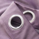Casa si Gradina/Textile si covoare/Perdele si draperii/Draperii - Set draperii din catifea cu inele argintii, Madison, 200x255 cm, densitate 700 g/ml, Lavanda, 2 buc - Infinity.ro