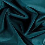 Casa si Gradina/Textile si covoare/Perdele si draperii/Draperii - Set draperii din catifea cu inele argintii, Madison, 250x260 cm, densitate 700 g/ml, Turcoaz, 2 buc - Infinity.ro