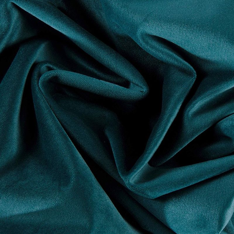 Casa si Gradina/Textile si covoare/Perdele si draperii/Draperii - Set draperii din catifea cu inele argintii, Madison, 250x260 cm, densitate 700 g/ml, Turcoaz, 2 buc - Infinity.ro