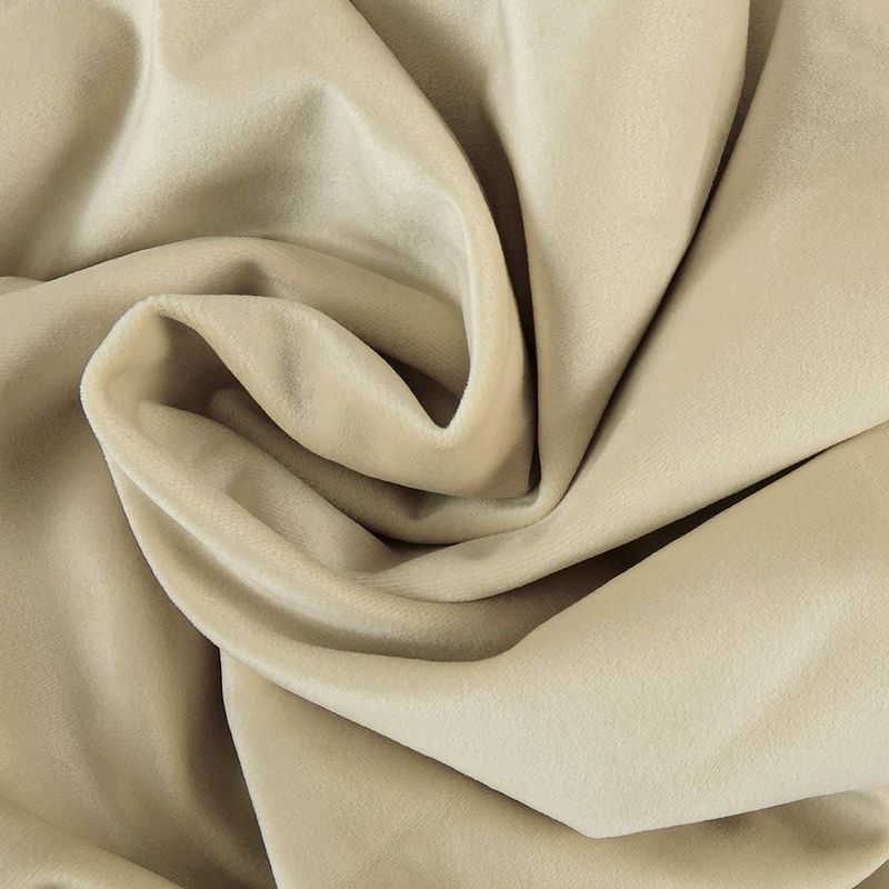 Casa si Gradina - Textile si covoare - Perdele si draperii - Draperii - Set draperii din catifea cu inele albe, Madison, 250x240 cm, densitate 700 g/ml, Crem, 2 buc - Infinity.ro