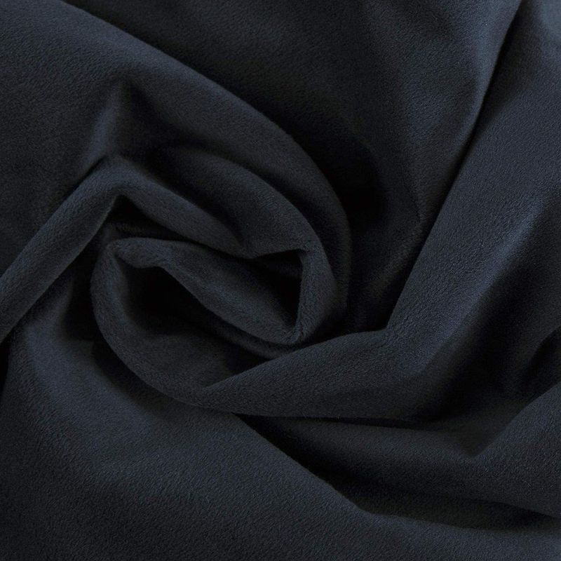 Casa si Gradina - Textile si covoare - Perdele si draperii - Draperii - Draperie din catifea cu inele negre, Madison, 150x235 cm, densitate 700 g/ml, Aegean, 1 buc - Infinity.ro