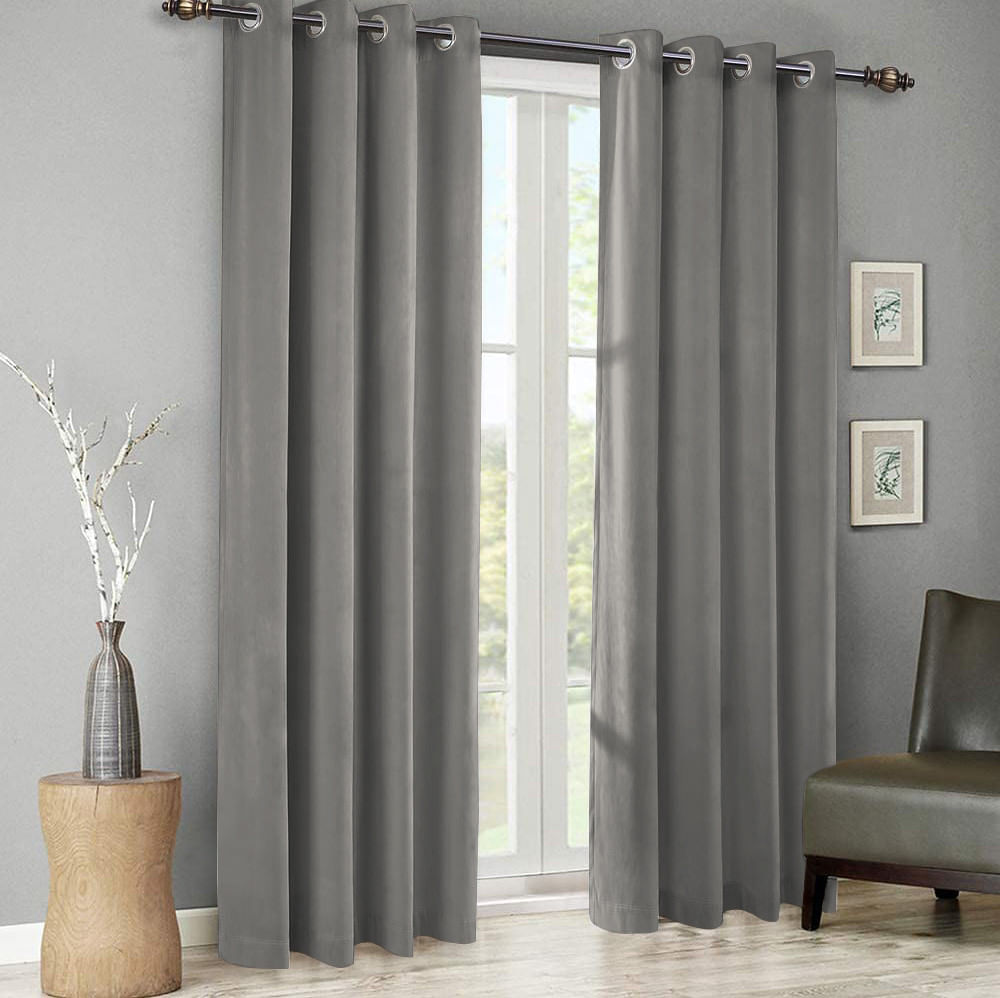 Set draperii din catifea cu inele
