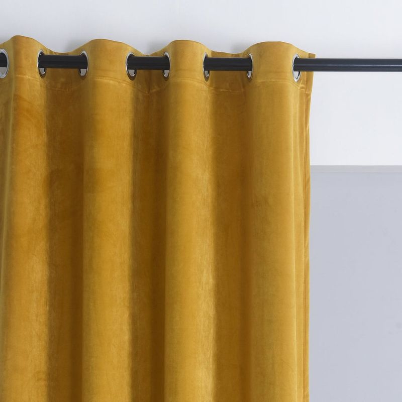 Casa si Gradina - Textile si covoare - Perdele si draperii - Draperii - Draperie din catifea cu inele argintii, Madison, 250x255 cm, densitate 700 g/ml, Medalion, 1 buc - Infinity.ro