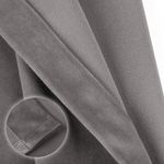 Casa si Gradina - Textile si covoare - Perdele si draperii - Draperii - Draperie din catifea cu inele argintii, Madison, 200x215 cm, densitate 700 g/ml, Lead, 1 buc - Infinity.ro