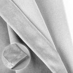 Casa si Gradina - Textile si covoare - Perdele si draperii - Draperii - Set draperii din catifea cu inele albe, Madison, 200x240 cm, densitate 700 g/ml, Cloud, 2 buc - Infinity.ro