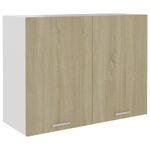 Casa si Gradina - Mobilier - Dulapuri si sifoniere - Dulapuri - Dulap suspendat stejar sonoma 80 x 31 x 60 cm pal - Infinity.ro