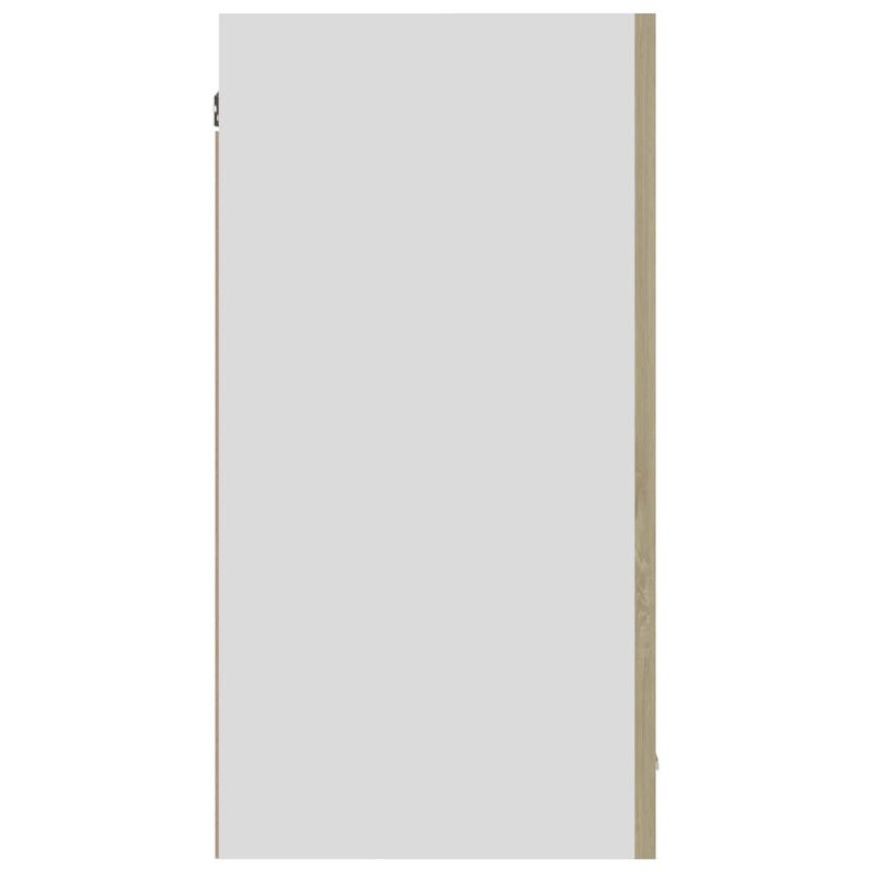 Casa si Gradina - Mobilier - Dulapuri si sifoniere - Dulapuri - Dulap suspendat stejar sonoma 80 x 31 x 60 cm pal - Infinity.ro