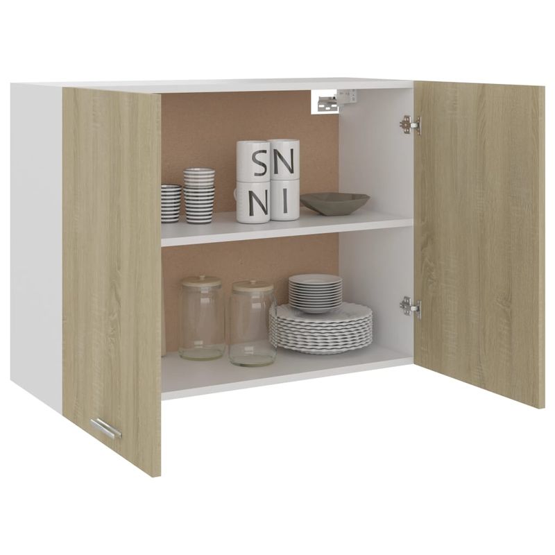 Casa si Gradina - Mobilier - Dulapuri si sifoniere - Dulapuri - Dulap suspendat stejar sonoma 80 x 31 x 60 cm pal - Infinity.ro