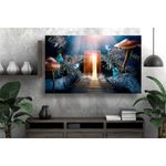 Casa si Gradina - Decoratiuni - Tablouri - Tablou canvas - Usa din natura, 90x50 cm - Infinity.ro