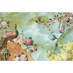 Casa si Gradina - Decoratiuni - Tablouri - Tablou canvas - Pasari si flori, 100x70 cm - Infinity.ro