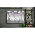 Casa si Gradina - Decoratiuni - Tablouri - Tablou canvas - Zbor deasupra muntilor, 50x35 cm - Infinity.ro