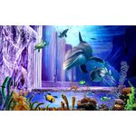 Casa si Gradina - Decoratiuni - Tablouri - Tablou canvas - Viata in acvariu, 50x35 cm - Infinity.ro