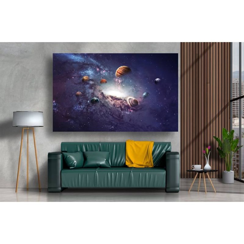 Casa si Gradina - Decoratiuni - Tablouri - Tablou canvas - Univers planete, 75x50 cm - Infinity.ro