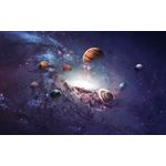 Casa si Gradina - Decoratiuni - Tablouri - Tablou canvas - Univers planete, 75x50 cm - Infinity.ro