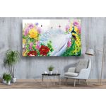 Casa si Gradina - Decoratiuni - Tablouri - Tablou canvas - Abstract fazani natura, 75x50 cm - Infinity.ro