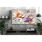 Casa si Gradina - Decoratiuni - Tablouri - Tablou canvas - Peste mov abstract, 75x50 cm - Infinity.ro
