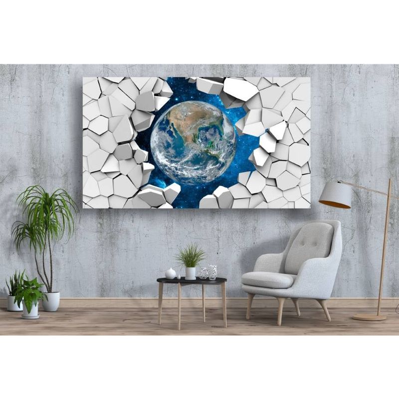 Casa si Gradina - Decoratiuni - Tablouri - Tablou canvas - Pamantul 3d, 50x35 cm - Infinity.ro