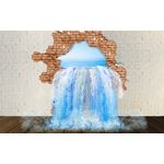 Casa si Gradina - Decoratiuni - Tablouri - Tablou canvas - Model 3d abstract cascada din perete, 50x35 cm - Infinity.ro