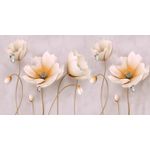 Casa si Gradina - Decoratiuni - Tablouri - Tablou canvas - Abstract flori colorate cu perle, 50x35 cm - Infinity.ro