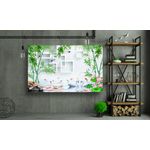 Casa si Gradina - Decoratiuni - Tablouri - Tablou canvas - Abstract lebede in apa, 100x70 cm - Infinity.ro