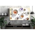 Casa si Gradina - Decoratiuni - Tablouri - Tablou canvas - Fluturi abstract, 75x50 cm - Infinity.ro