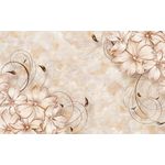 Casa si Gradina - Decoratiuni - Tablouri - Tablou canvas - Flori si ramuri bronz, 50x35 cm - Infinity.ro