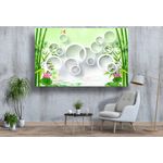 Casa si Gradina - Decoratiuni - Tablouri - Tablou canvas - Abstract trestie si cercuri, 75x50 cm - Infinity.ro