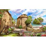 Casa si Gradina - Decoratiuni - Tablouri - Tablou canvas - Aleea pietruita, 100x70 cm - Infinity.ro