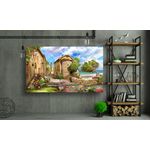 Casa si Gradina - Decoratiuni - Tablouri - Tablou canvas - Aleea pietruita, 100x70 cm - Infinity.ro
