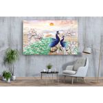 Casa si Gradina - Decoratiuni - Tablouri - Tablou canvas - Fazani abstract in natura, 75x50 cm - Infinity.ro