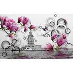 Casa si Gradina - Decoratiuni - Tablouri - Tablou canvas - Insula flori si ambarcatiuni, 75x50 cm - Infinity.ro