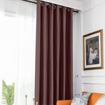 Casa si Gradina - Textile si covoare - Perdele si draperii - Draperii - Draperie din catifea blackout cu inele auriu antic, Madison, 250x250 cm, densitate 700 g ml, Temptress, 1 buc - Infinity.ro