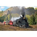 Casa si Gradina - Decoratiuni - Tablouri - Tablou canvas Locomotive model 57, 90x50 cm - Infinity.ro