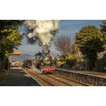 Casa si Gradina - Decoratiuni - Tablouri - Tablou canvas Locomotive model 34, 90x50 cm - Infinity.ro