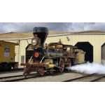 Casa si Gradina - Decoratiuni - Tablouri - Tablou canvas Locomotive model 143, 75x50 cm - Infinity.ro