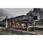 Casa si Gradina - Decoratiuni - Tablouri - Tablou canvas Locomotive model 111, 75x50 cm - Infinity.ro
