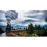 Casa si Gradina - Decoratiuni - Tablouri - Tablou canvas Locomotive model 180, 75x50 cm - Infinity.ro