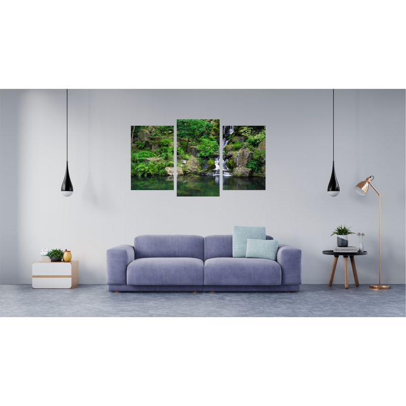 Casa si Gradina - Decoratiuni - Tablouri - Tablou multicanvas 3 piese Natura model 101, 150x90 cm - Infinity.ro