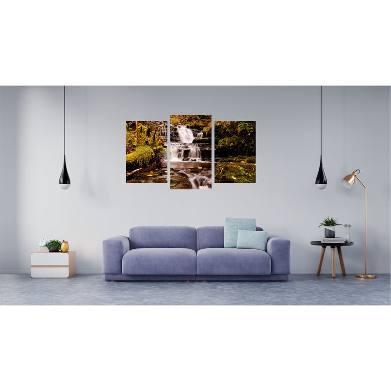 Casa si Gradina - Decoratiuni - Tablouri - Tablou multicanvas 3 piese model Cascada 8, 150x90 cm - Infinity.ro