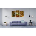 Casa si Gradina - Decoratiuni - Tablouri - Tablou multicanvas 3 piese Food and Drinks model 231, 150x90 cm - Infinity.ro